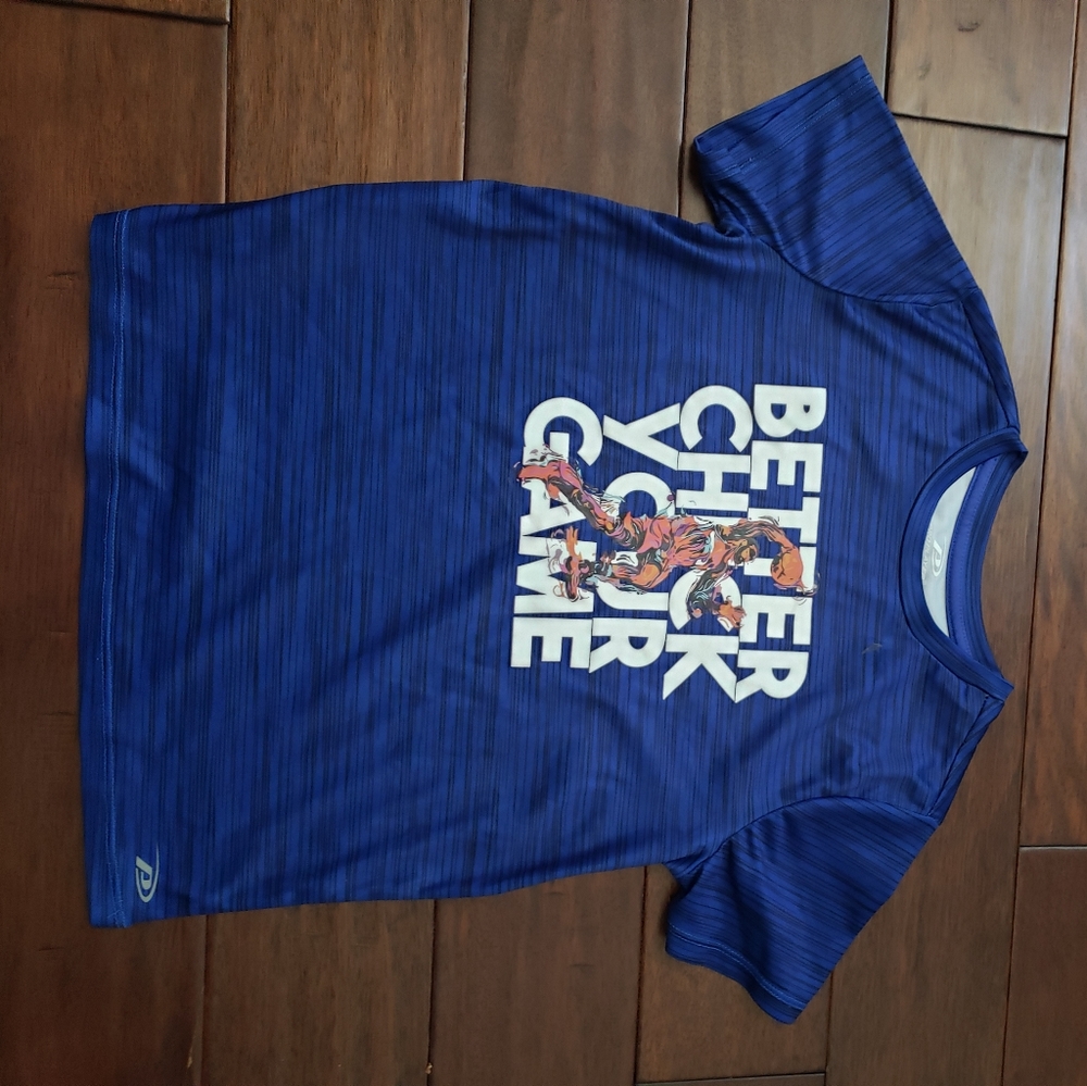 Boys Navy & Black Graphic Tshirt